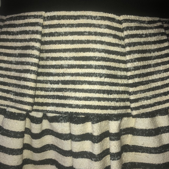 BCBG Max Azria Piper Peplum Striped Dress 6 NWOT - Picture 6 of 15